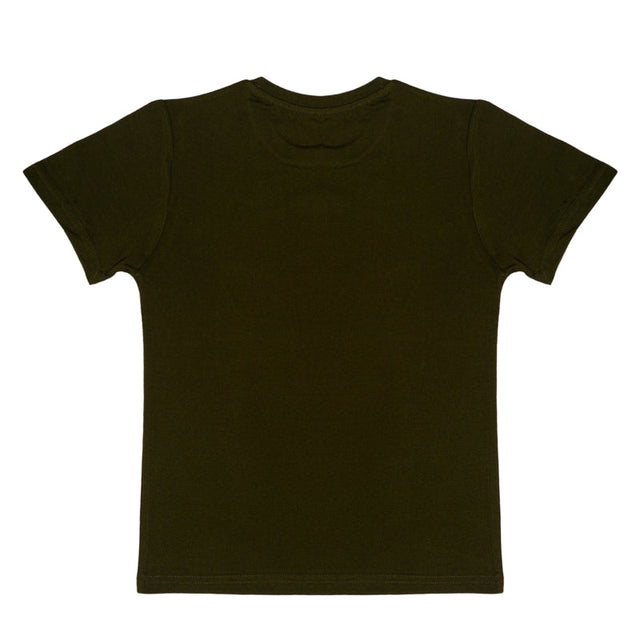 Boys 100% Cotton Round Neck Half Sleeves T-Shirt for Casual Wear, Everyday Comfort and Regular Wardrobe Use