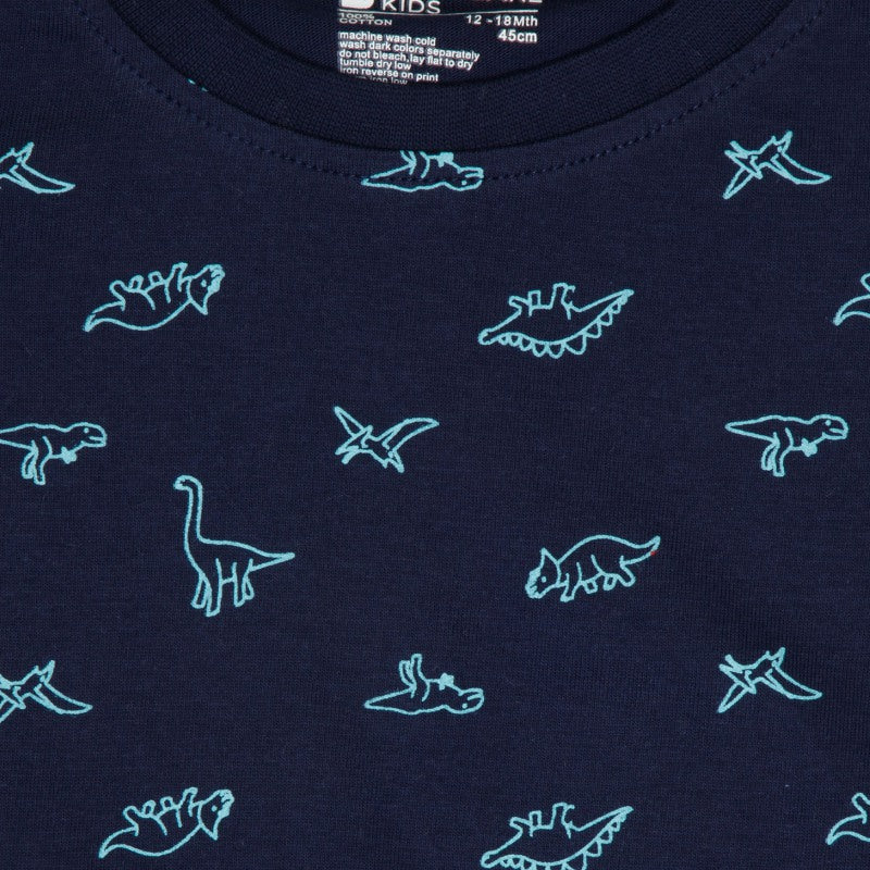 Baby Boys T-Shirt Round Neck Half Sleeves Pack of 2