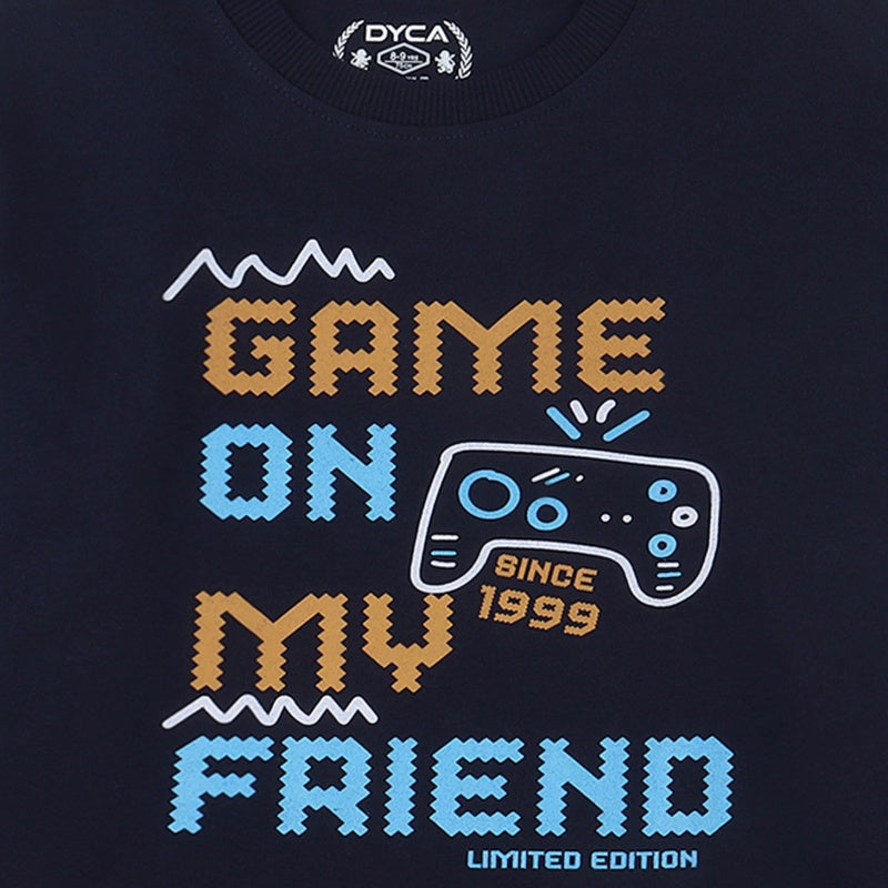 DYCA Boys Sweat Shirt Round Neck Full Sleeves Pack Of 1