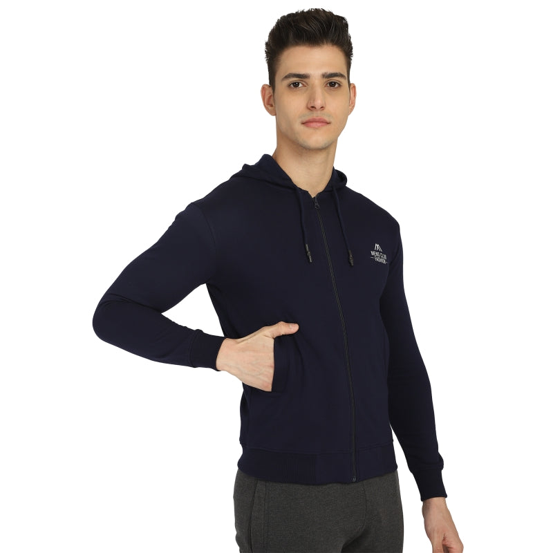 DYCA Men Fleece Jacket Front Open Full Sleeves