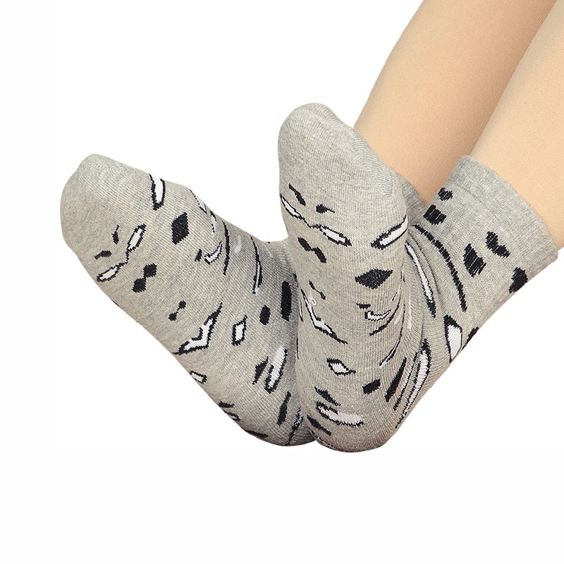 Bodycare Womens Mid Calf Printed Socks Pack Of 2