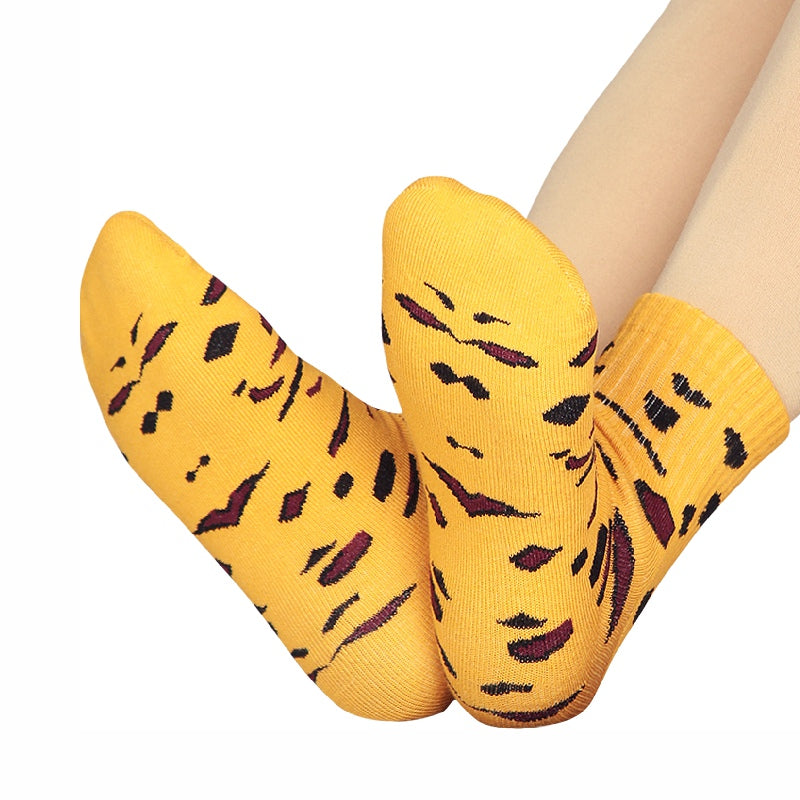 Bodycare Womens Mid Calf Printed Socks Pack Of 2