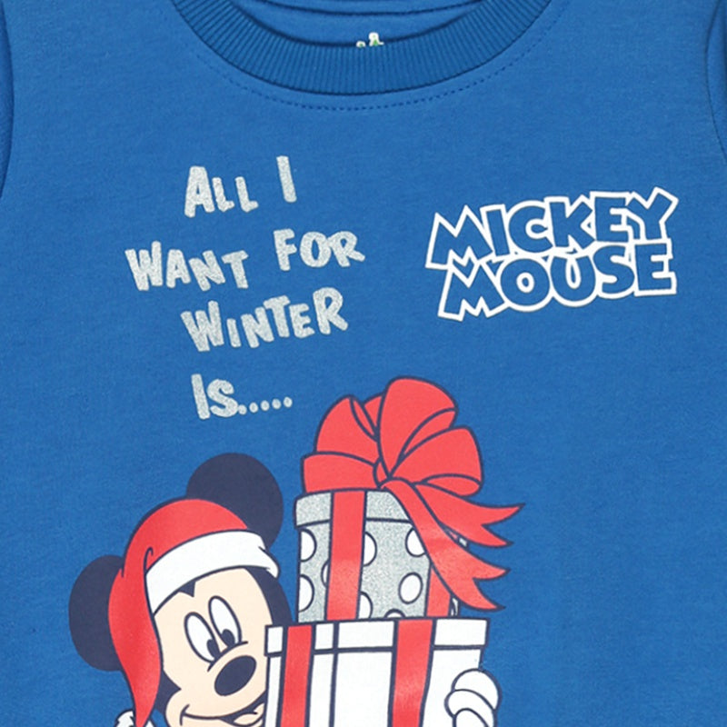 Bodycare Boys Fleece Mickey & Friends Printed Sweat Shirt