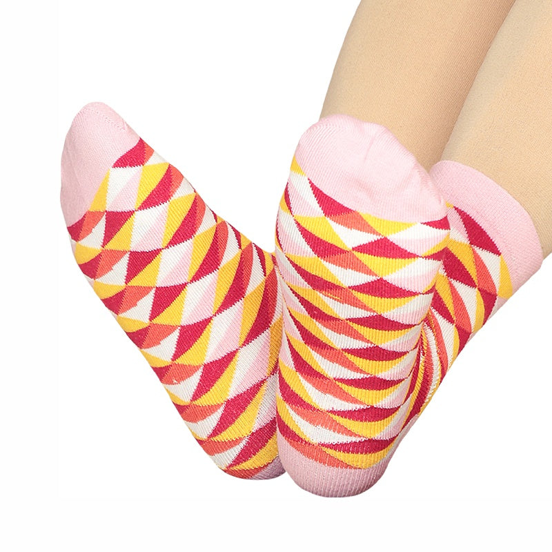 Bodycare Womens Mid Calf Printed Socks Pack Of 2