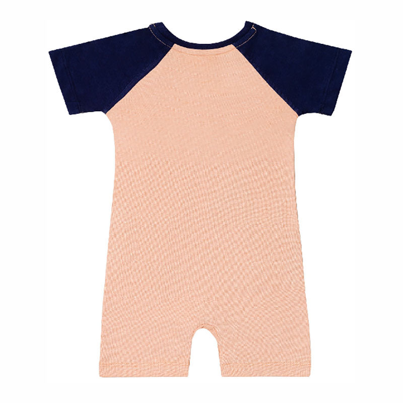 Bodycare Boys Round Neck Half Sleeves Solid Romper