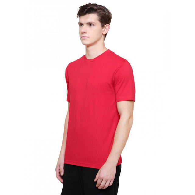 Men 100% Cotton T-Shirt Round Neck Half Sleeves - Bodycare