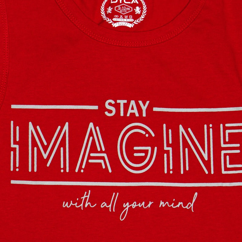 DYCA Boys Round Neck Sleeveless Tshirt