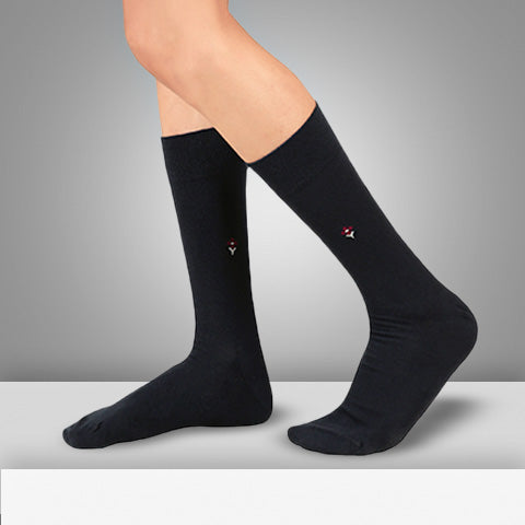 Bodycare Mens Calf Length Solid Socks Pack Of 2