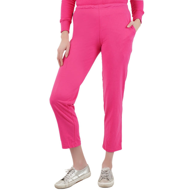 Women 100% Cotton Track Pant Side Pockets - Bodycare