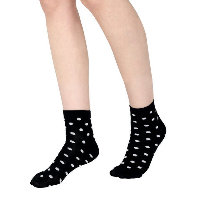 Women Cotton Spandex Socks Stretch Pack of 3 - Bodycare