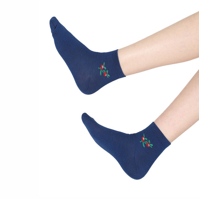 Women Cotton Spandex Socks Stretch Pack of 3 - Bodycare