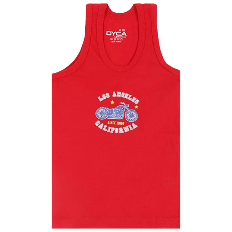 Boys Vest Round Neck Sleeveless Pack of 3 - Bodycare