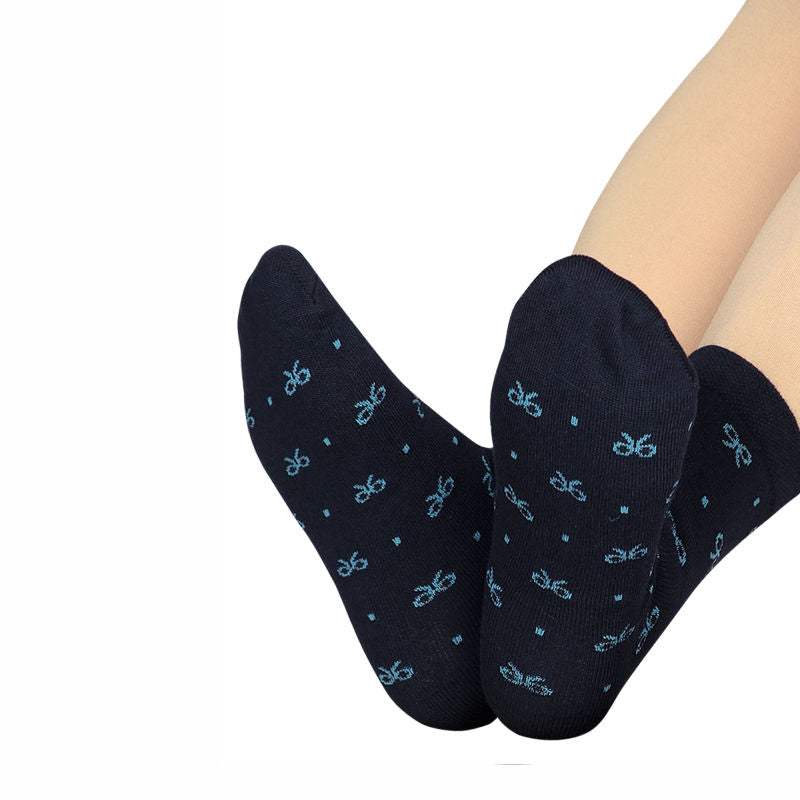 Bodycare Womens Solid Ankle Length Socks Pack Of