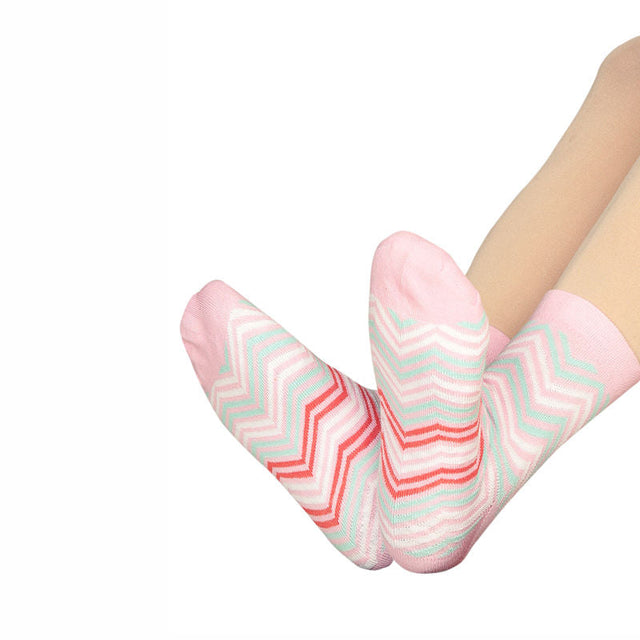 Women Cotton Spandex Socks Stretch Pack of 3 - Bodycare