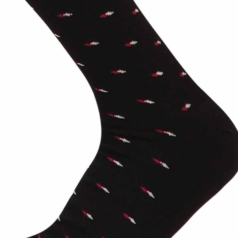 Bodycare Mens Calf Length Printed Socks Pack Of 2