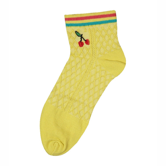 Women Cotton Spandex Socks Stretch Pack of 3 - Bodycare