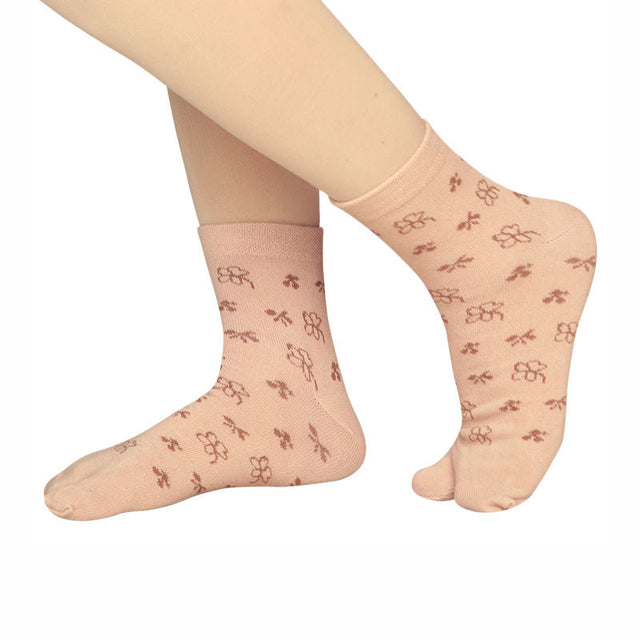 Women Cotton Spandex Socks Stretch Pack of 3 - Bodycare