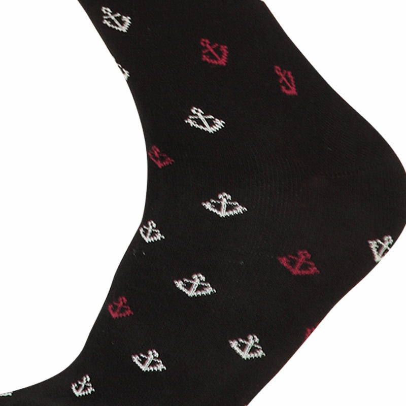 Bodycare Mens Mid Calf Printed Socks Pack Of 2