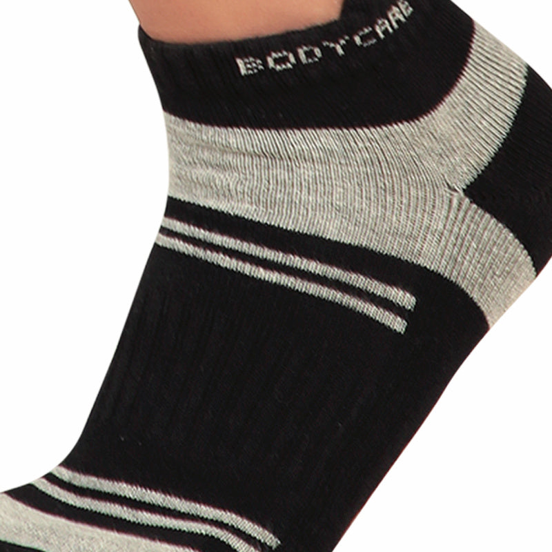 Bodycare Mens Ankle Length Solid Socks Pack Of 2