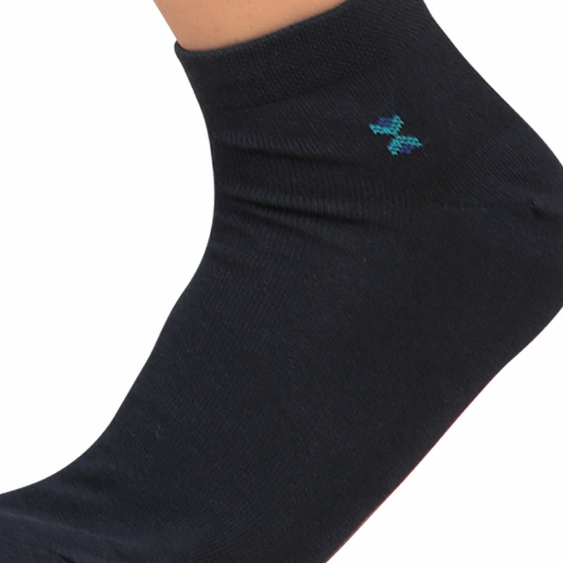 Bodycare Mens Ankle Length Solid Socks Pack Of 2