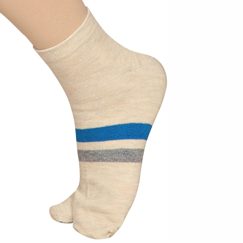 Bodycare Womens Ankle Length Thumb Socks Pack Of 2