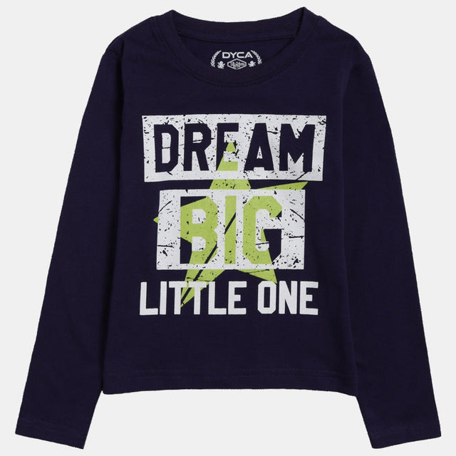 Boys T-Shirt Round Neck Full Sleeves - Bodycare