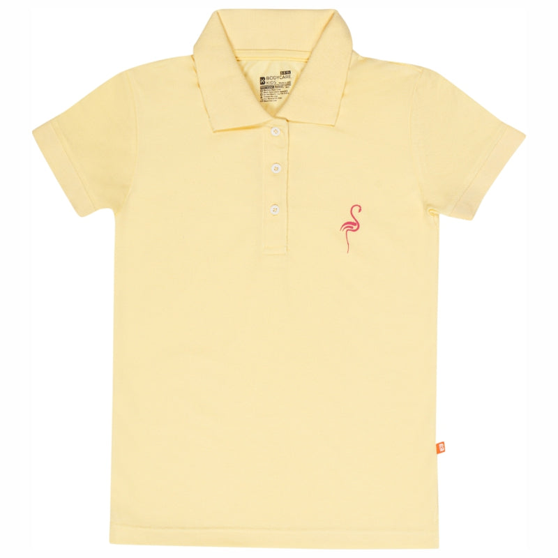 Bodycare Girls Polo Neck Half Sleeves Tshirt