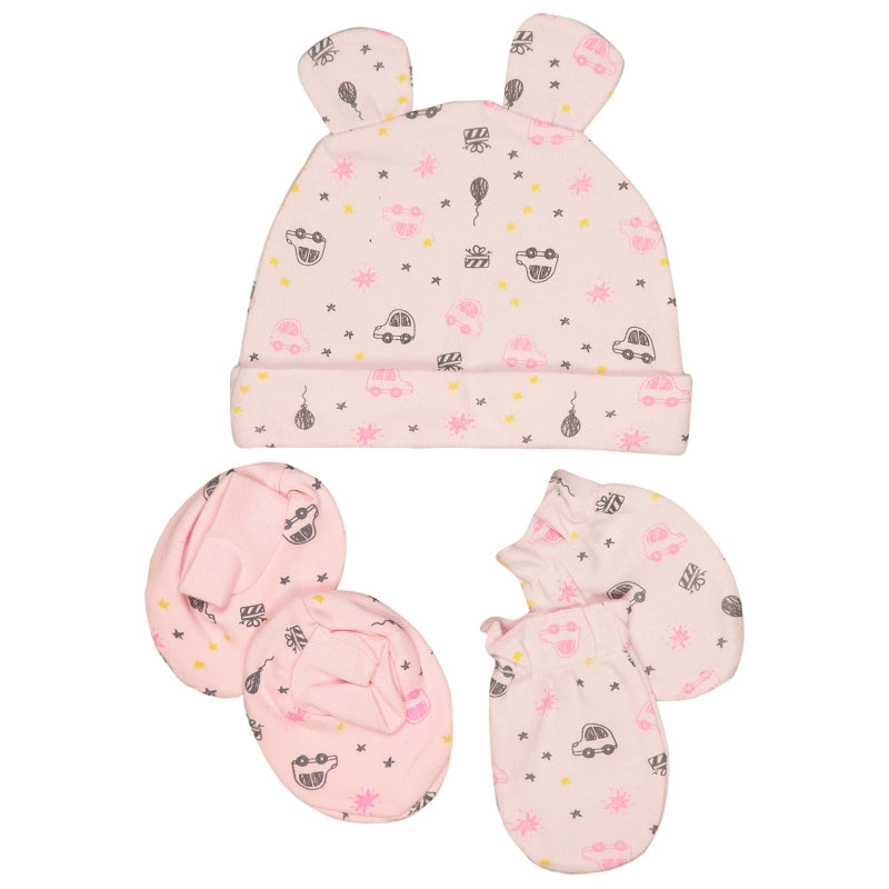 Unisex Cap Mitten & Bootie Set Pack of 3 - Bodycare