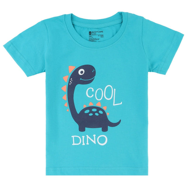 Baby Boys T-Shirt Round Neck Half Sleeves - Bodycare