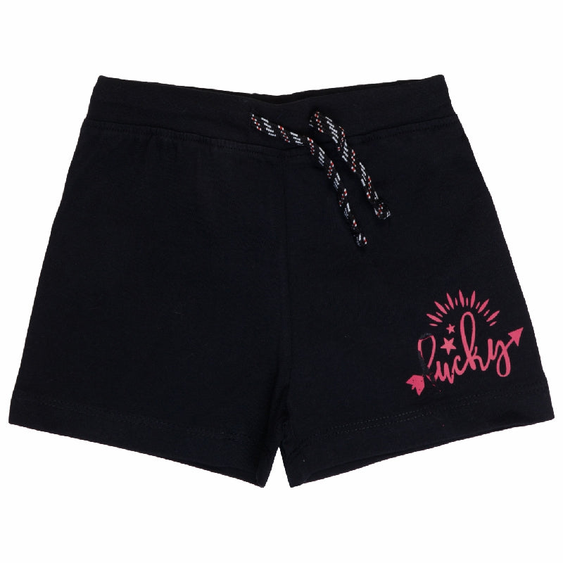 Bodycare Girls Solid Shorts Pack Of 2