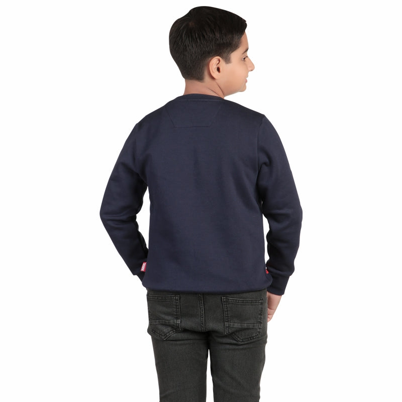 Boys Avengers Sweatshirt Round Neck Full Sleeves - Bodycare