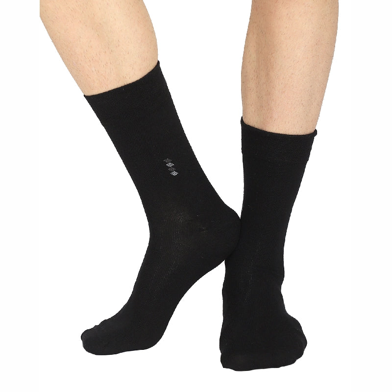 Bodycare Mens Solid Mid Calf Length Socks Pack Of 3