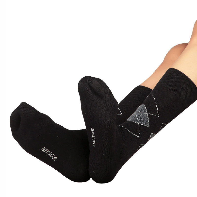 Bodycare Mens Solid Mid Calf Length Socks Pack Of 3