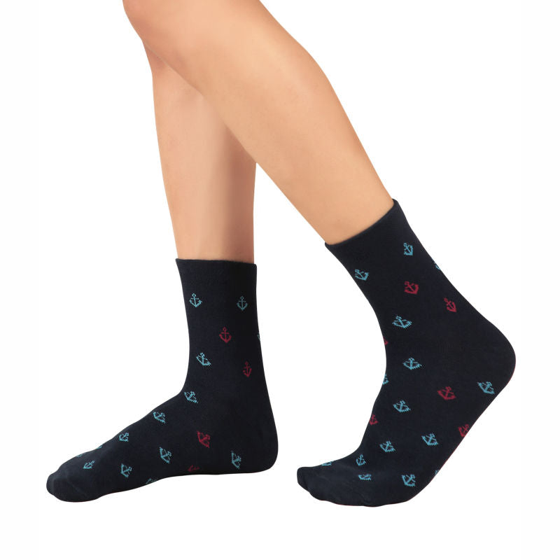 Bodycare Mens Solid Mid Calf Length Socks Pack Of 3