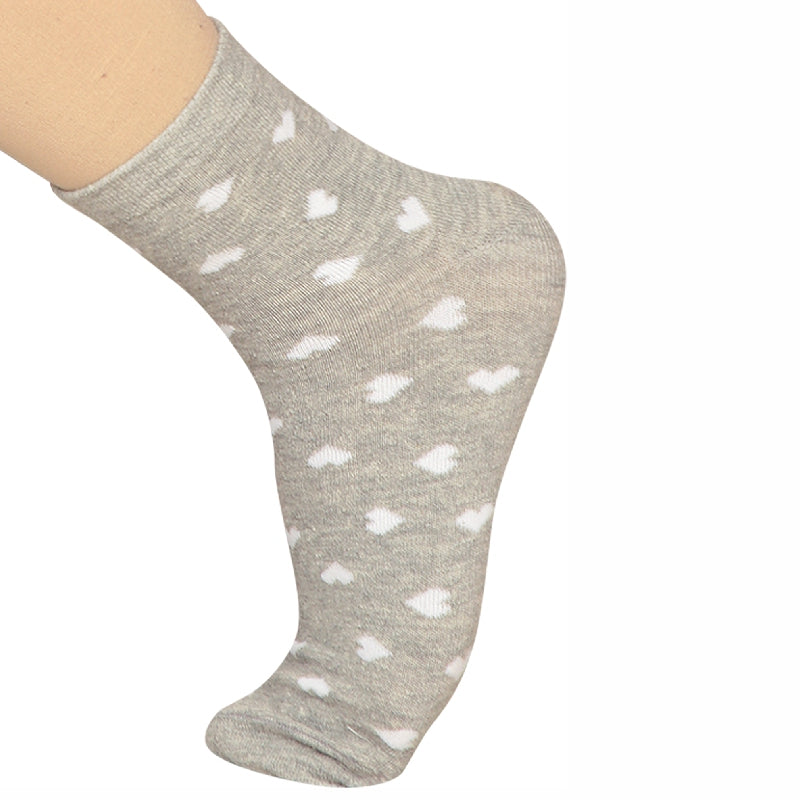 Bodycare Womens Mid Calf Printed Socks Pack Of 2