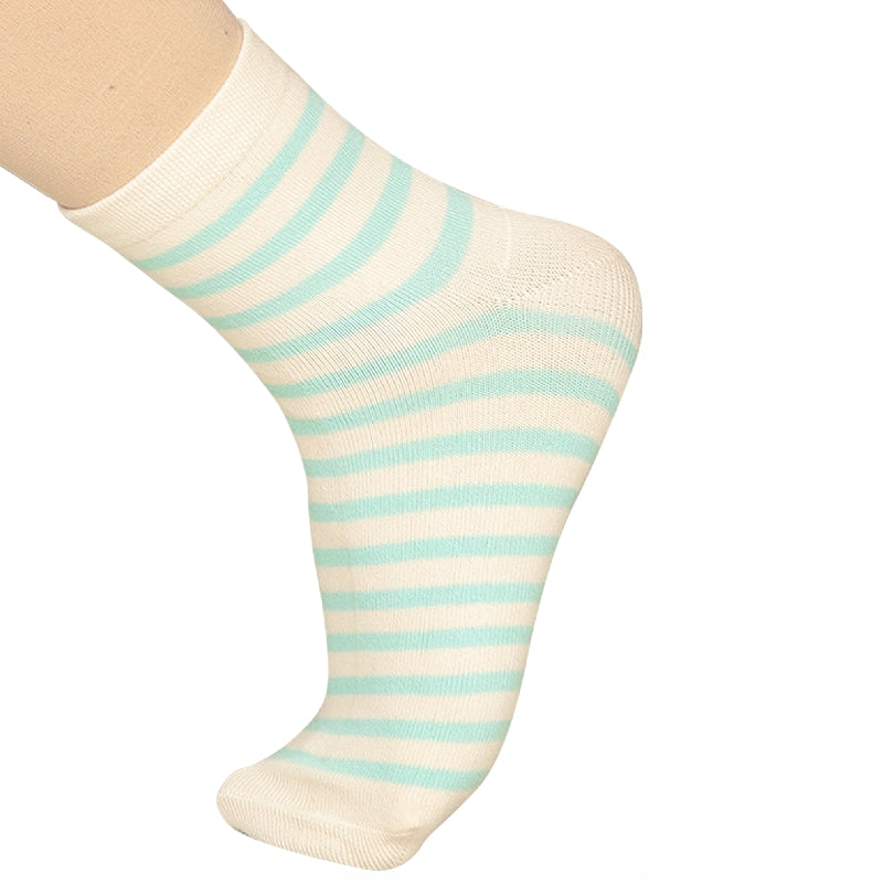 Bodycare Womens Mid Calf Printed Socks Pack Of 2