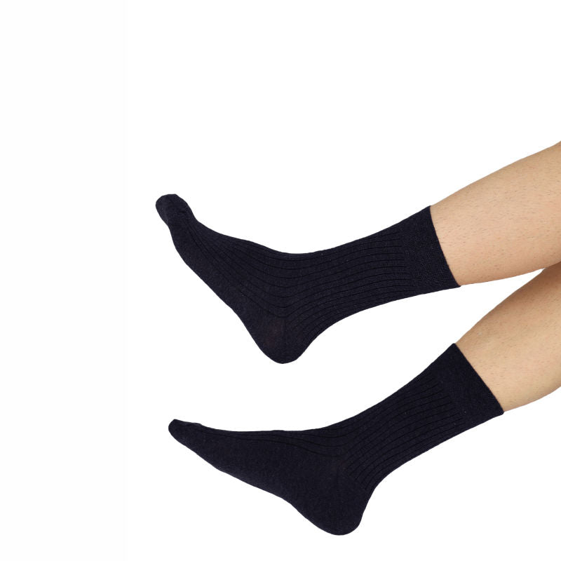 Bodycare Mens Solid Mid Calf Length Socks Pack Of 3