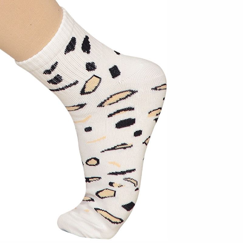 Bodycare Womens Mid Calf Printed Socks Pack Of 2