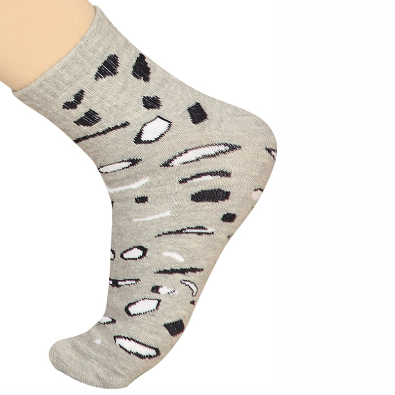 Bodycare Womens Mid Calf Printed Socks Pack Of 2
