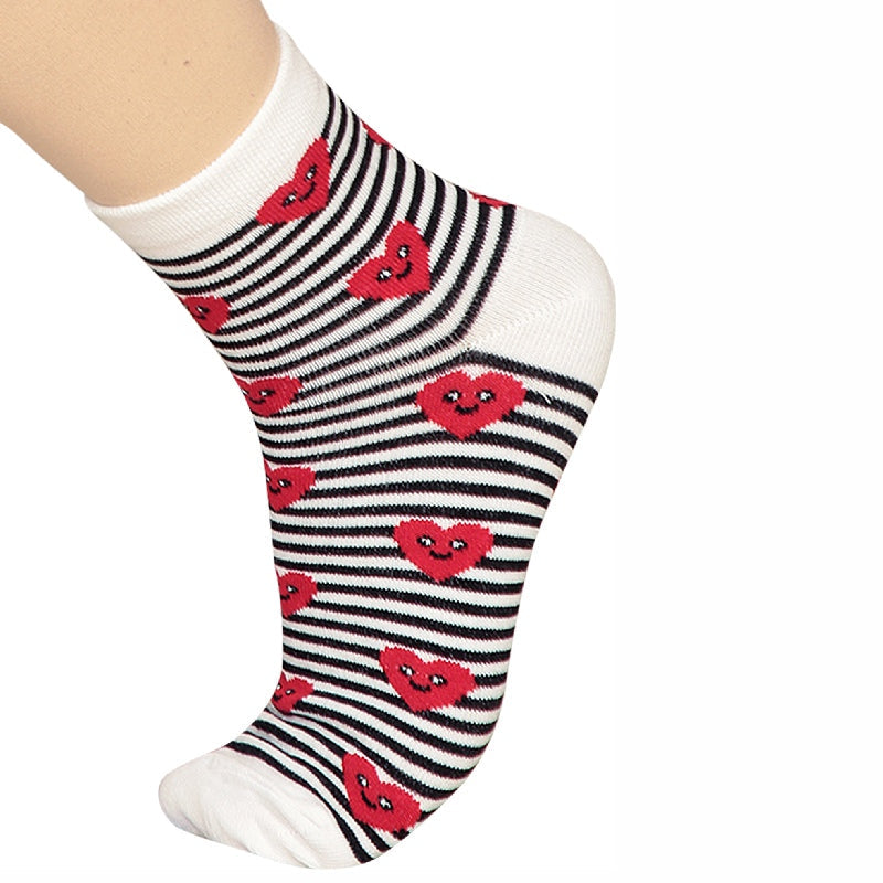 Bodycare Womens Mid Calf Printed Socks Pack Of 2