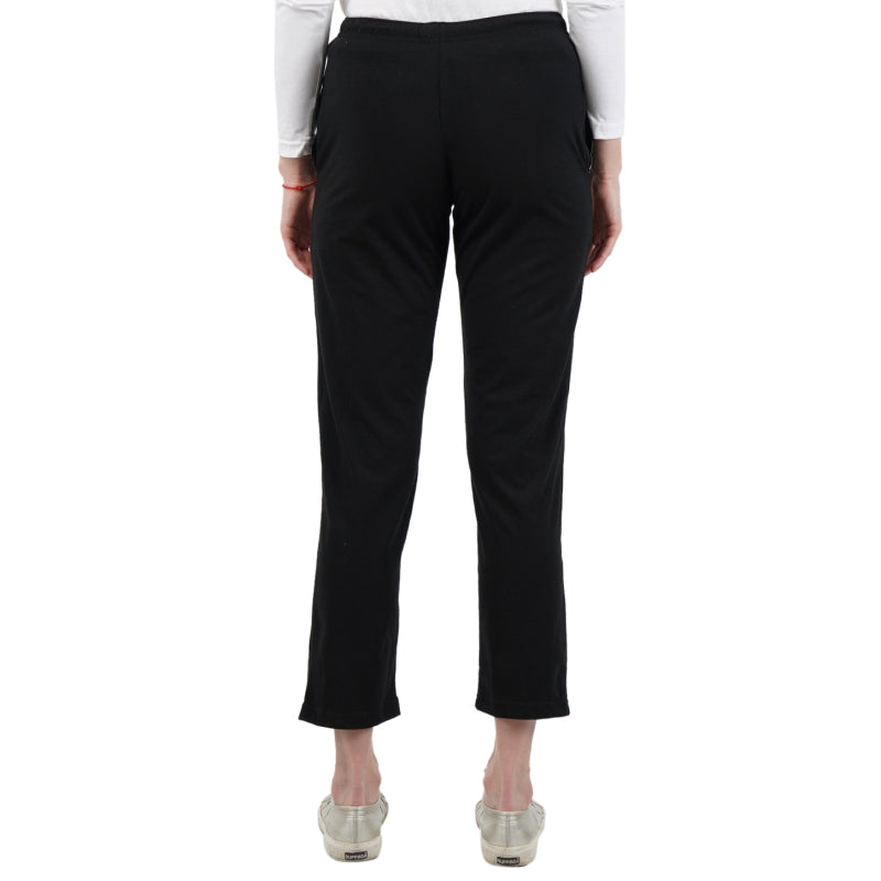 Women 100% Cotton Track Pant Side Pockets - Bodycare