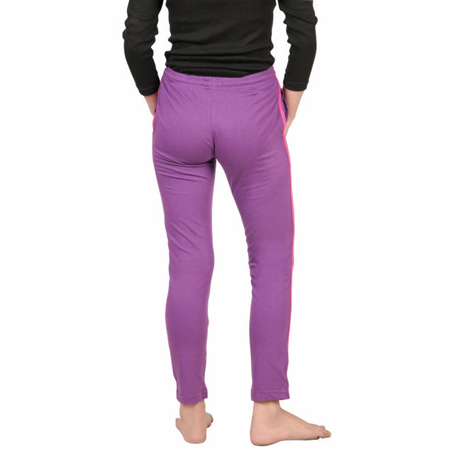 Girls Cotton Track Pant Side Pockets Pack of 1 - Bodycare