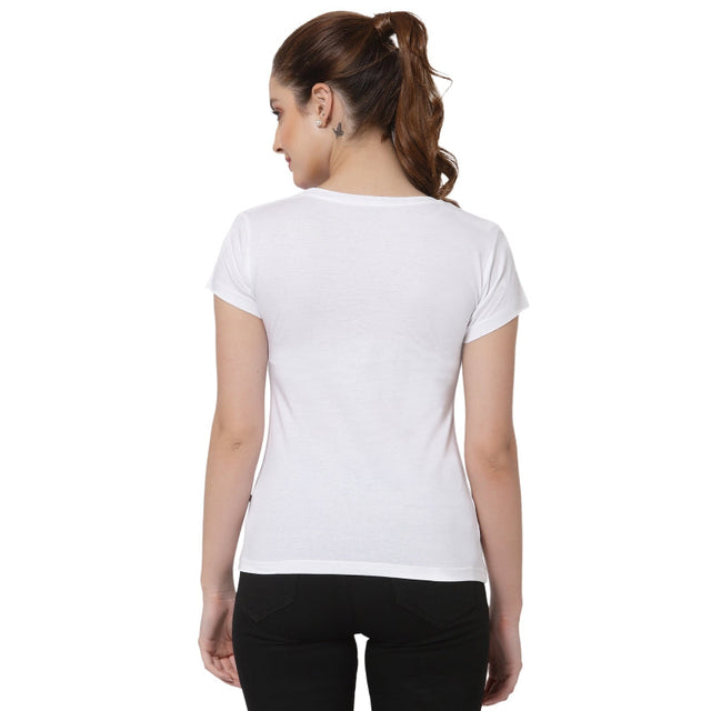 Women T-Shirt Round Neck Half Sleeves - Bodycare