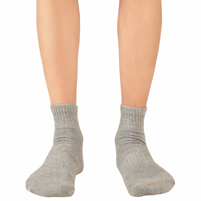 Bodycare Mens Ankle Length Solid Socks Pack Of 2