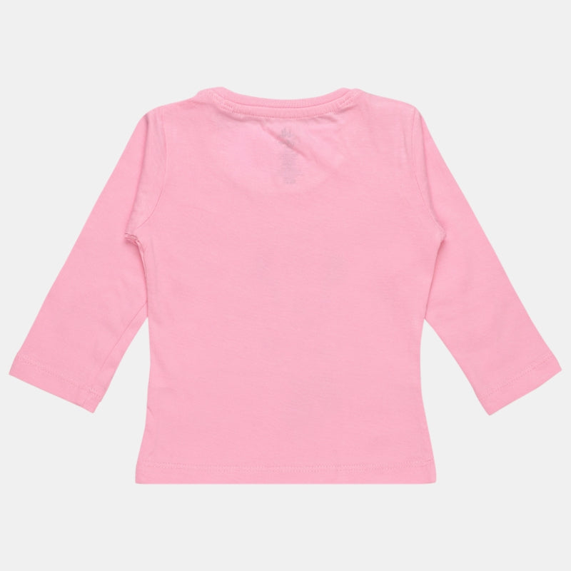Baby Girls Minnie & Friends T-Shirt Round Neck Full Sleeves - Bodycare