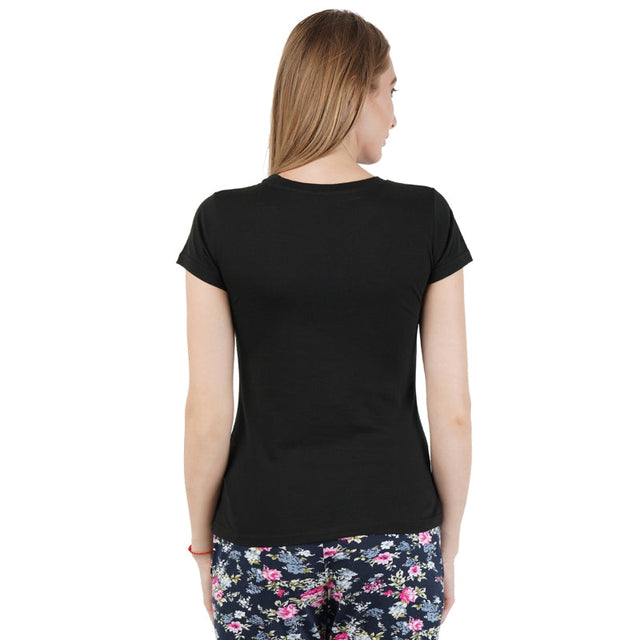 Women T-Shirt Round Neck Half Sleeves - Bodycare
