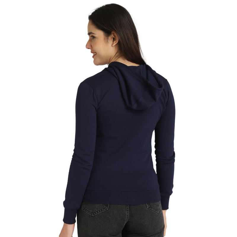 DYCA Women Fleece Jacket Front Open Full Sleeves