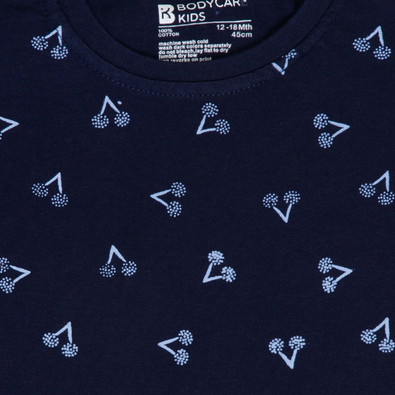 Bodycare Girls Round Neck Half Sleeves Tshirt Pack Of 2