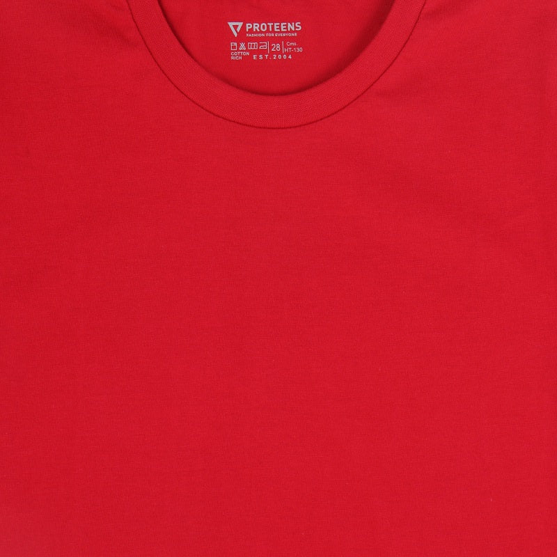 Boys T-Shirt Round Neck Half Sleeves - Bodycare