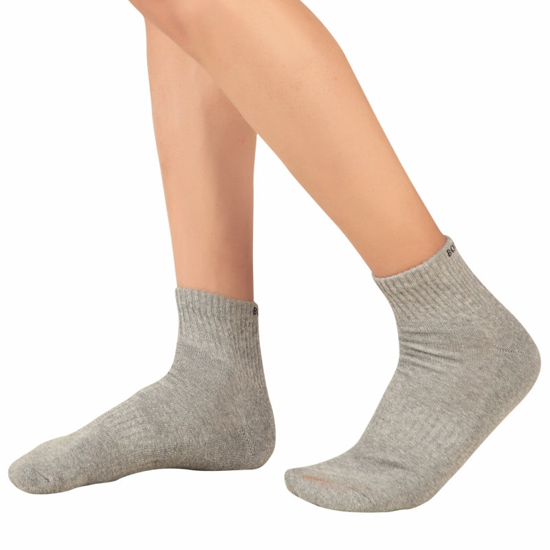 Bodycare Mens Ankle Length Solid Socks Pack Of 2